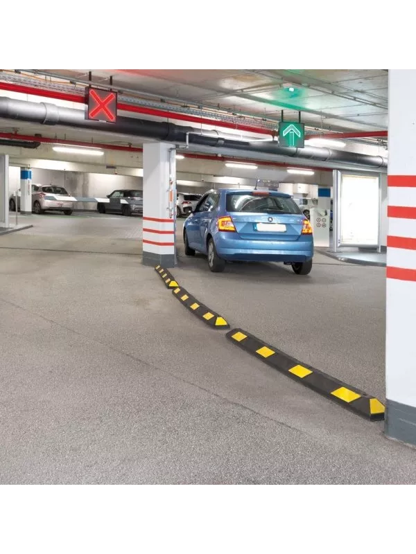 Moravia Park-AID Heavy Duty Rubber Car Parking Truck Garage Wheel Stop Block