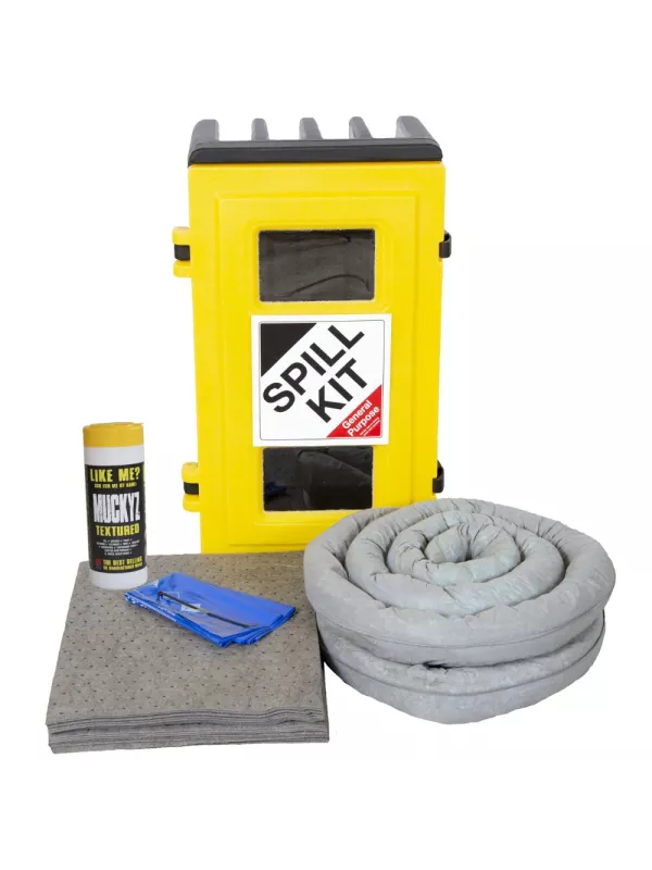 Fentex General Purpose Spill Kit in Wall Cabinet 50Litres