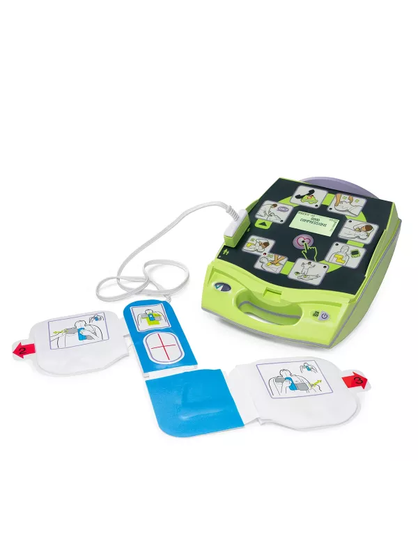 ZOLL AED Plus Fully Automatic Defibrillator & Outdoor Cabinet Bundle