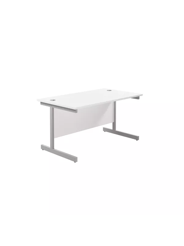 Single Upright Desk TC Office - White