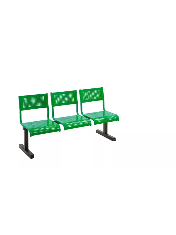 GPC Beam Benches with Steel Seats