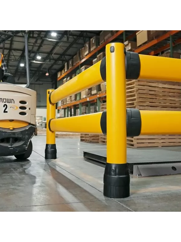 BLACK BULL FLEX+ L-Line Flexible Impact Protection Railing