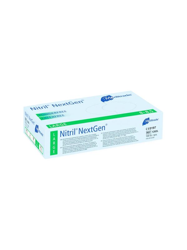Nitrile Powder-Free Extra Sensitive Medigrade Gloves - Pack of 100