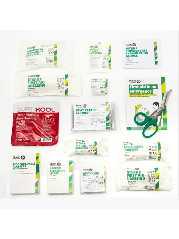 St John Ambulance Small Workplace First Aid Kit Grab Bag
