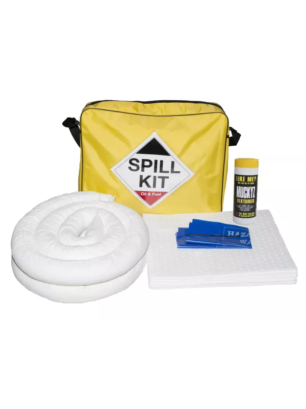 Fentex 50L Oil & Fuel Spill Kit in Hi-Vis Shoulder Bag