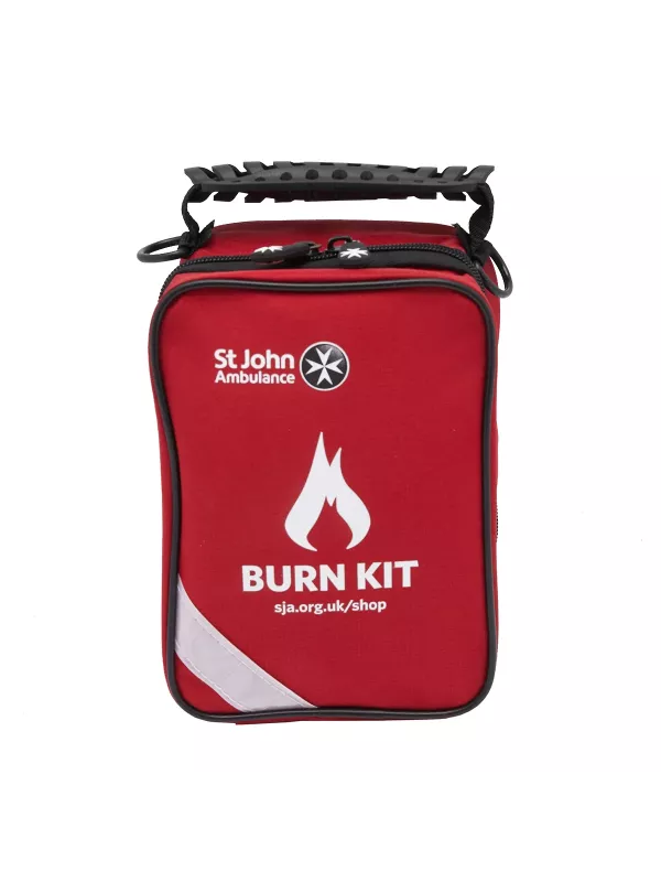 St John Ambulance Burns First Aid Kit | Eco-Friendly Burn Care Solution