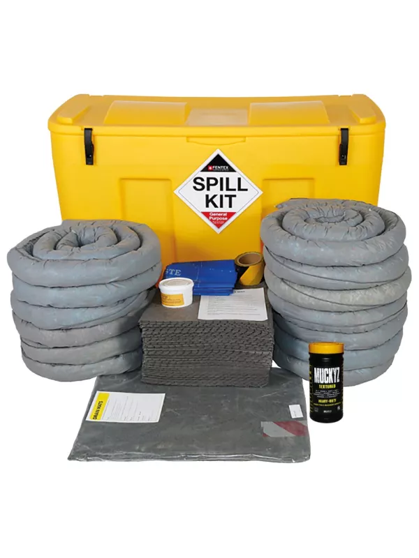 Fentex General Purpose Spill Kit in Wheeled Locker 350Litres