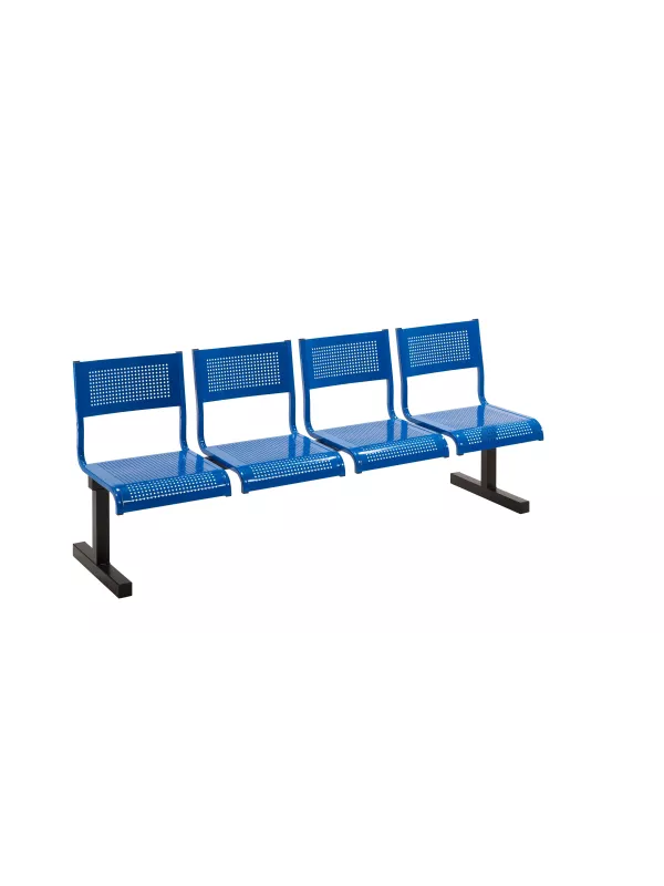GPC Beam Benches with Steel Seats