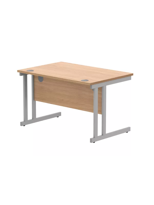 Core Stylish Computer Office Rectangular Desk - Norwegian Beech
