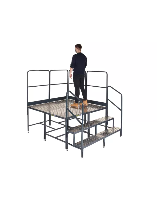 Climb-It Four Platforms Square Modular