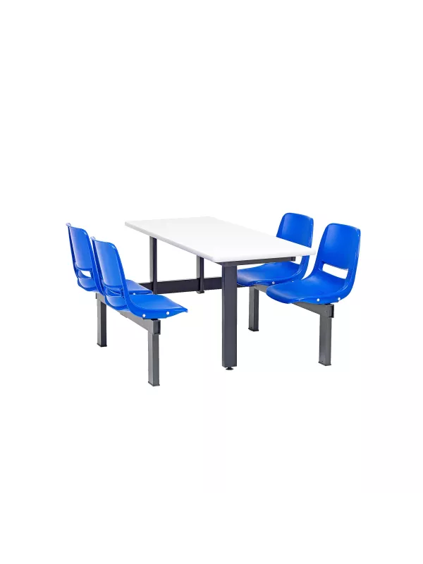 GPC 4 Seater Canteen Table - Access 1 Way
