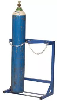 GPC Secure Cylinder Floor Rack with Safety Chain
