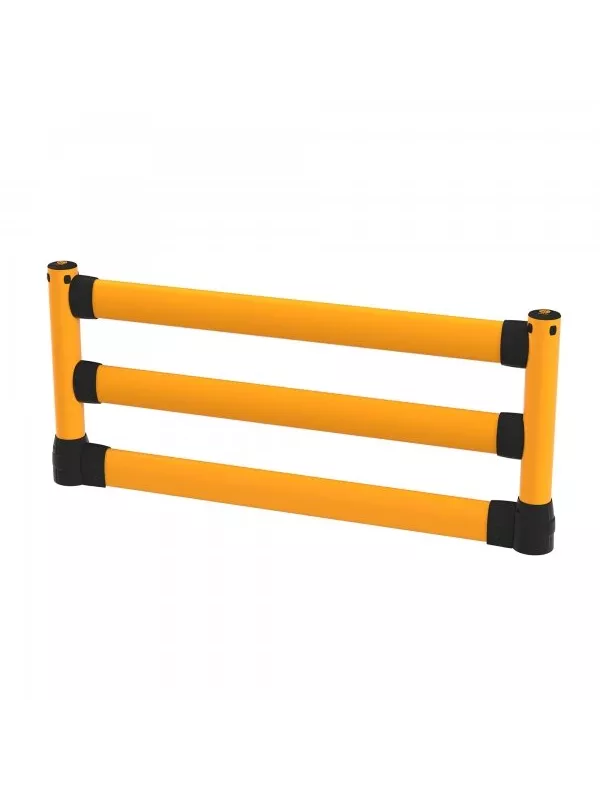 BLACK BULL FLEX+ L-Line Impact Protection Railing with Underrun Guard