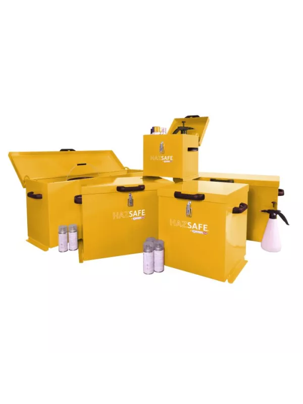 QMP HazSafe® Site Security Boxes – Compliant and Durable Hazardous Material Storage