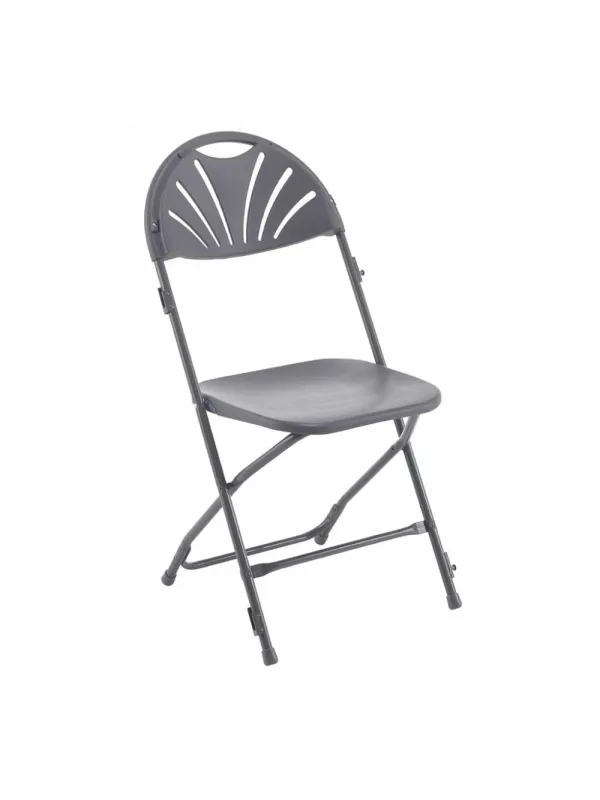 Titan Fan Back Folding Chair with Linking Unit