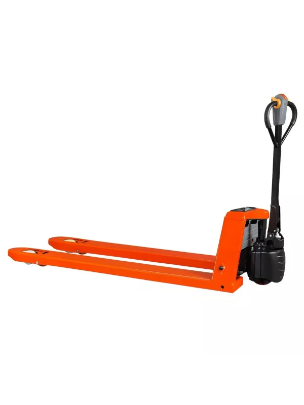 Extra Long Fully Powered Pallet Truck with Lithium Battery