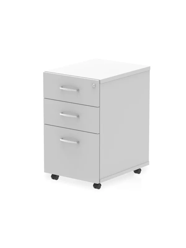 Impulse Under Desk Pedestal - 3 Drawer Mobile Pedestal