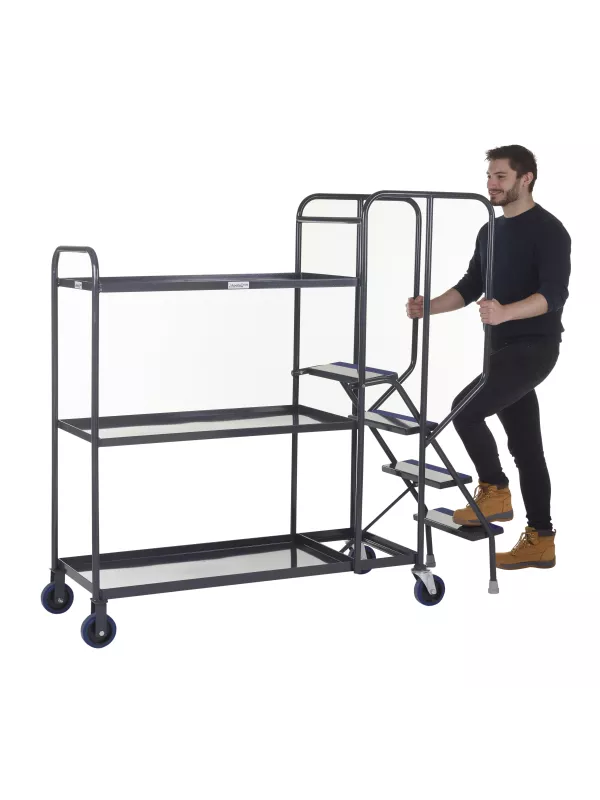 GPC Order Picking Trolley - Shelf Options