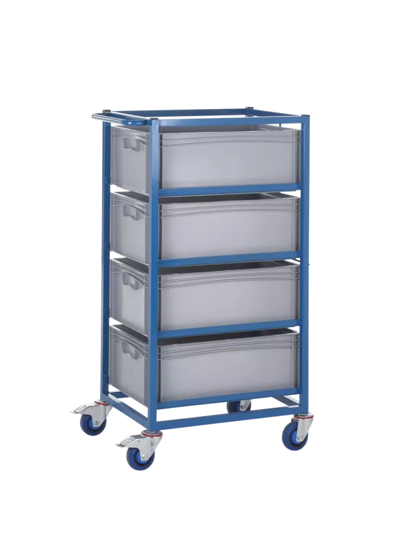 GPC Tray Rack with 220 x 600 x 400 mm 44 Litre Containers