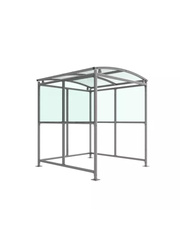 Burbank Shelter Galvanised Steel Frame Open Fronted