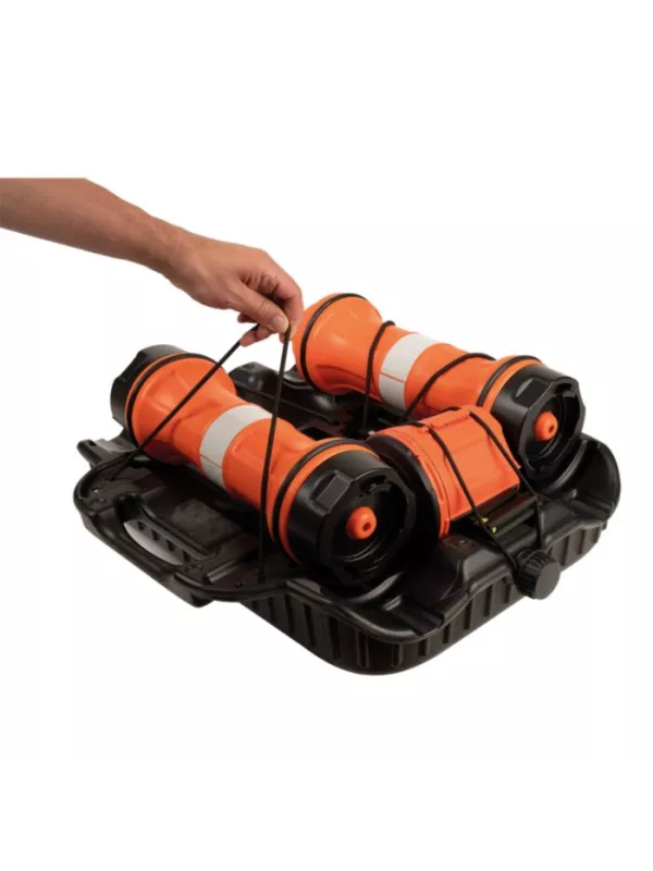 Retractable Barrier Head, Post & Base Kits