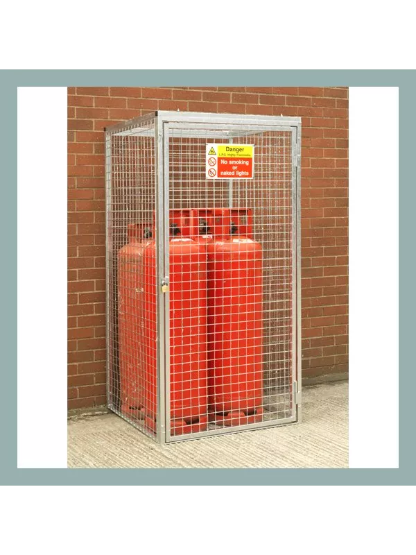 Premier Standard Gas Cylinder Cages - 1800 x 900 x 900mm