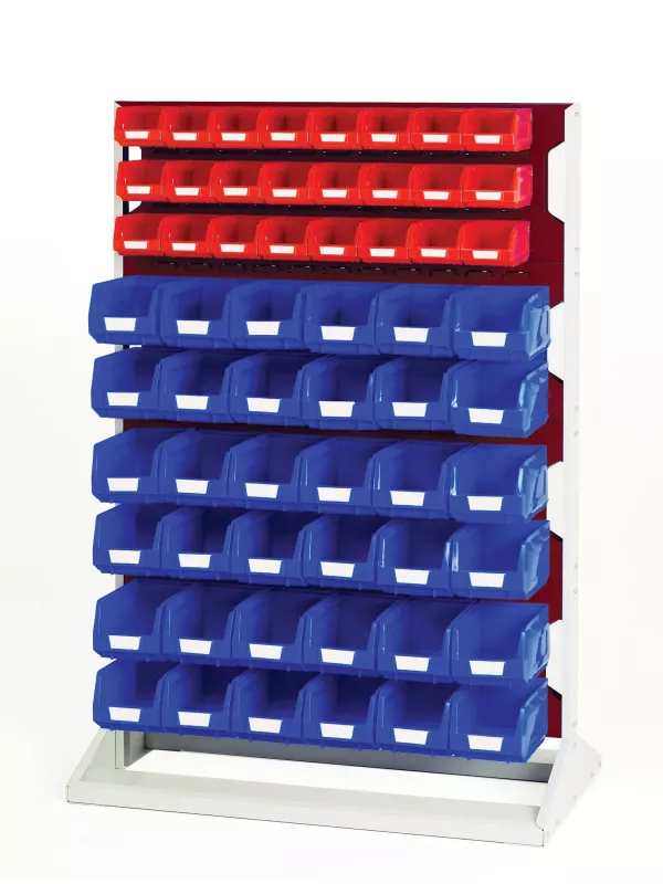 Bott Perfo Louvre Panel Racks & Trolleys - 1450mm High Static Rack