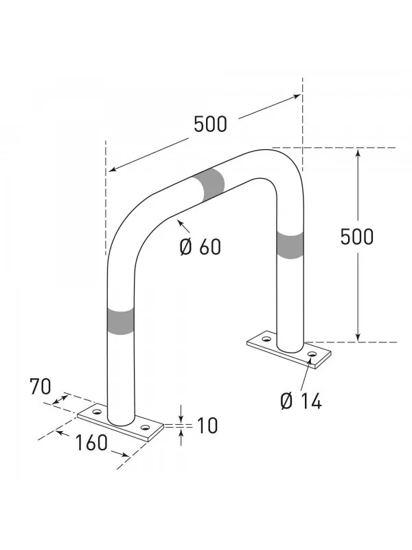 TRAFFIC-LINE EV Charging Point Protection Guard
