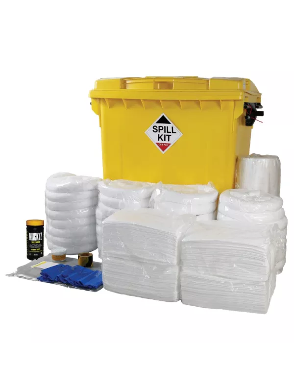 Fentex Oil Only Spill Kit in Wheeled Trunker