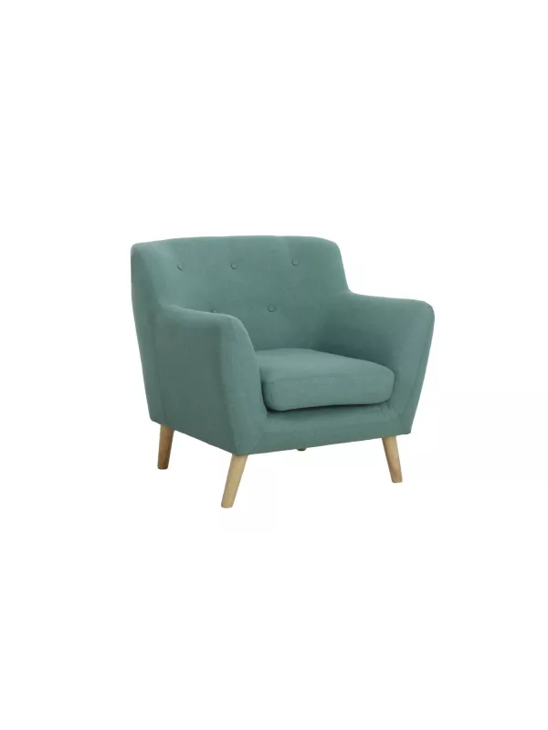 Teknik Modern Ocean Green Skandi Armchair for Ultimate Comfort & Style