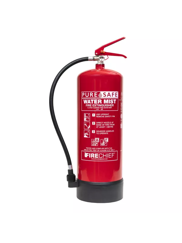 Firechief PureSafe PFAS‑Free Water Mist Extinguisher