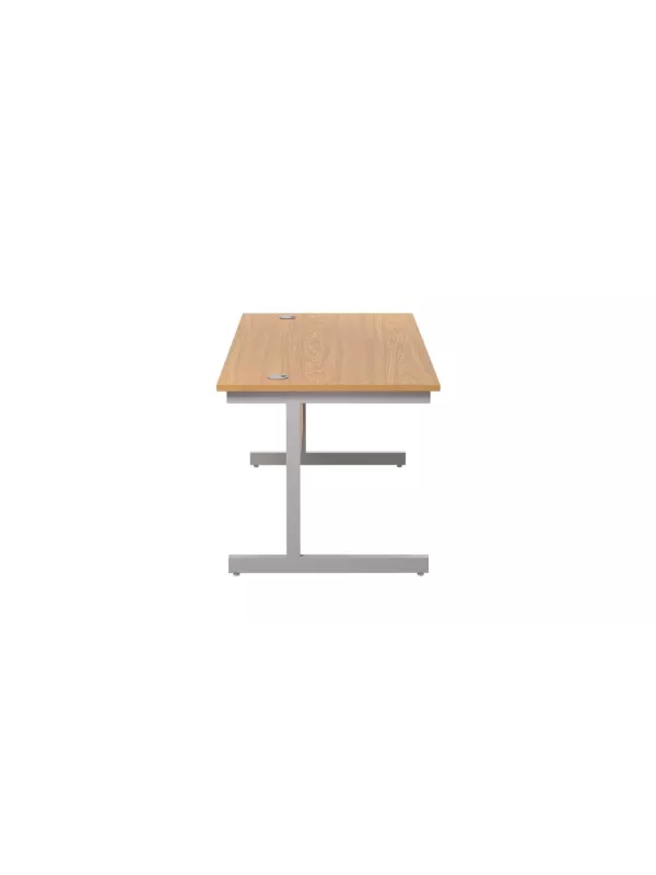 Single Upright Desk TC Office - Nova Oak