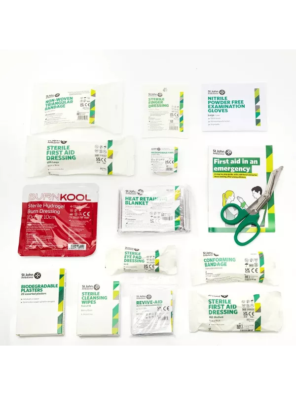 St John Ambulance Medium Workplace First Aid Kit Grab Bag