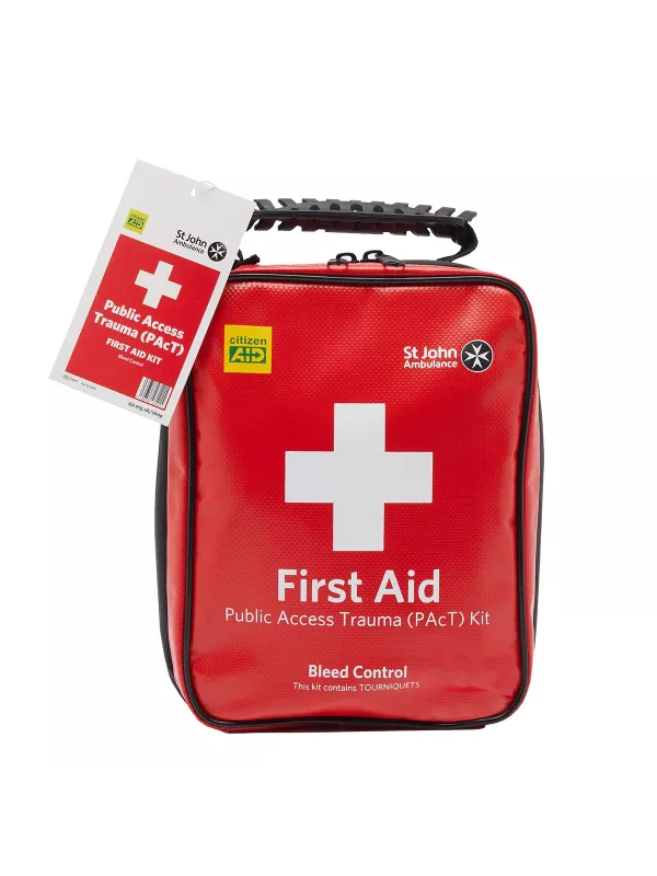 St John Ambulance PAcT Bleed Kit with Tourniquet