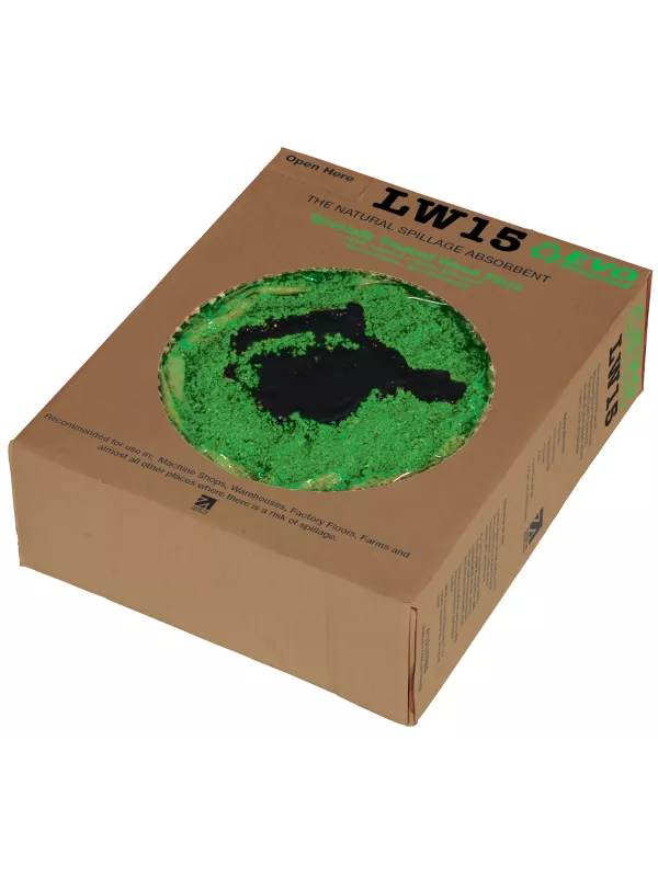 EVO Wood Fibre Dispenser Box – Fire Retardant Absorbent, Recycled, 15L