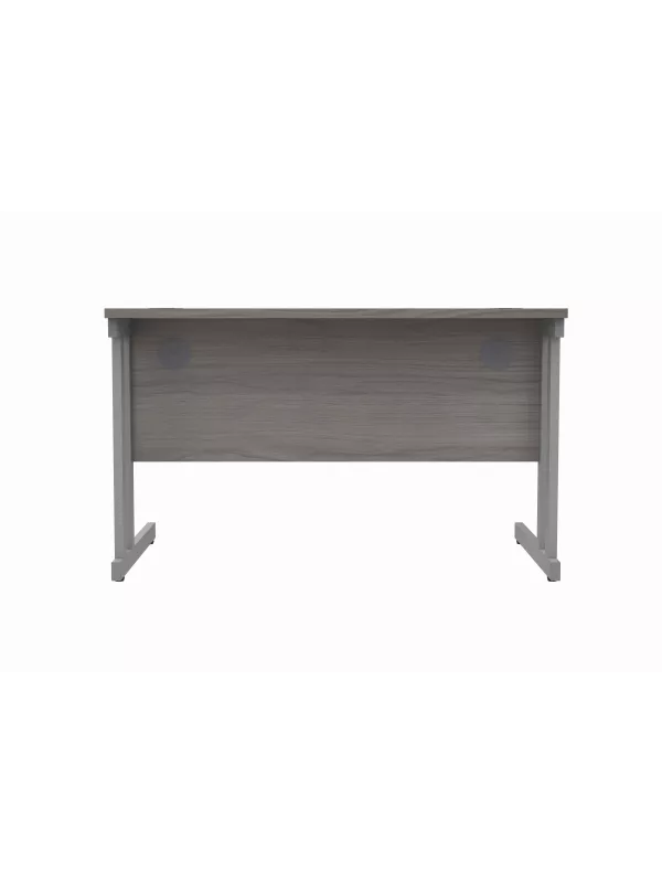 Core Stylish Computer Office Rectangular Desk - Alaskan Grey Oak