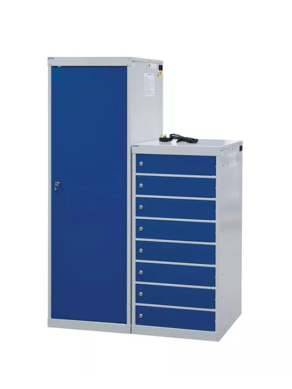 QMP Laptop & Tablet Charging Lockers – Secure Storage for Up to 12 Devices
