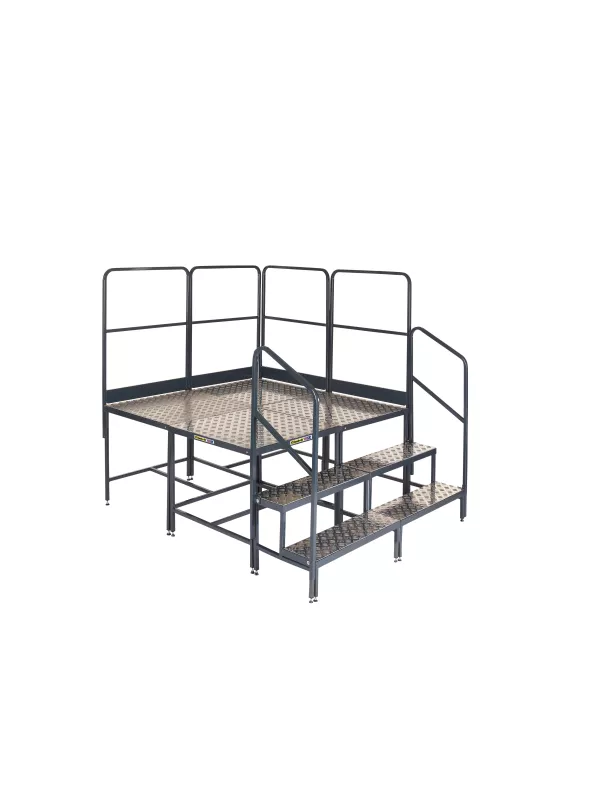 Climb-It Four Platforms Square Modular