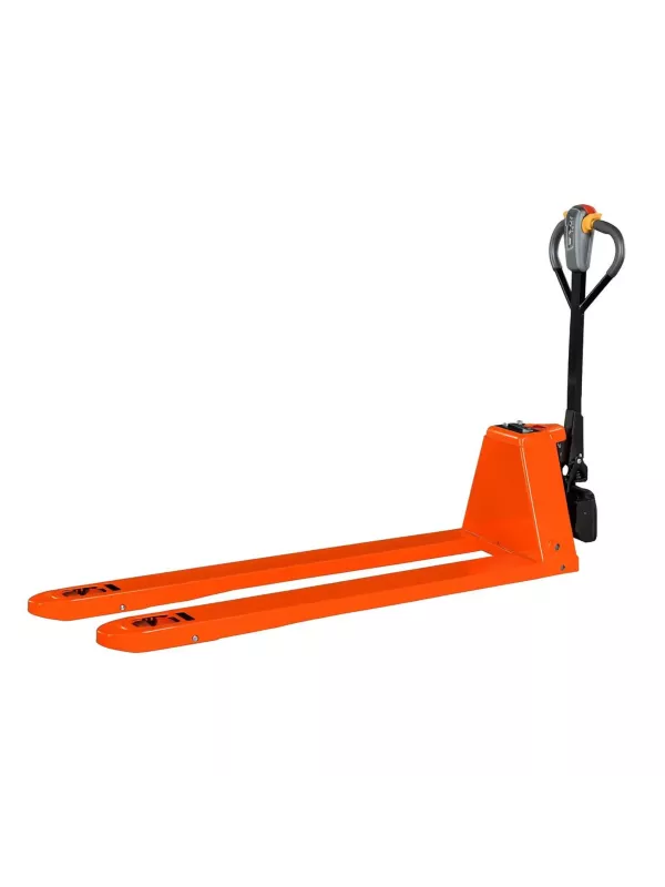 Extra Long Fully Powered Pallet Truck with Lithium Battery