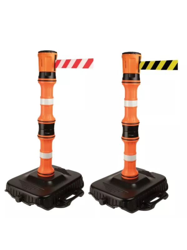 Retractable Barrier Head, Post & Base Kits