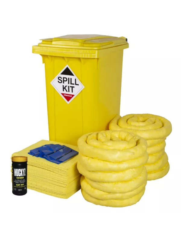 Fentex Chemical Spill Kit in Wheelie Bin 240Litres