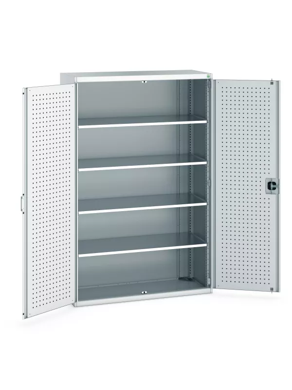 Bott Cubio Perfo Panel Lined Cupboard - 1300 x 525mm