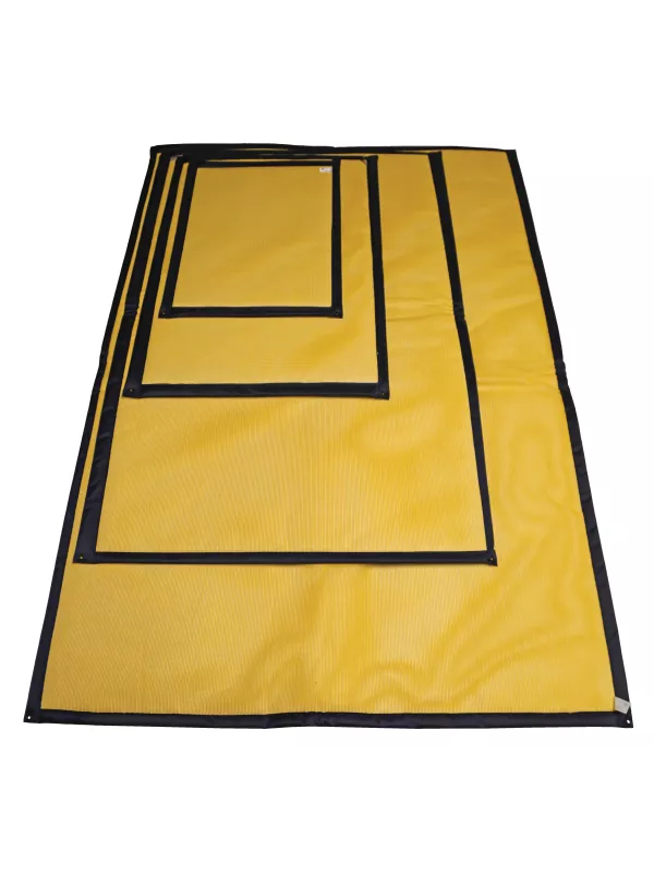 5 sizes of mats