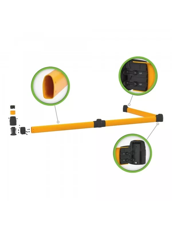 BLACK BULL FLEX+ Flexible Floor Barrier System