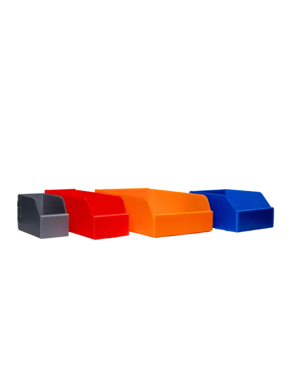 Oil Resistant Storage Bins Pack of 25 - TPA Range Plastic Bins