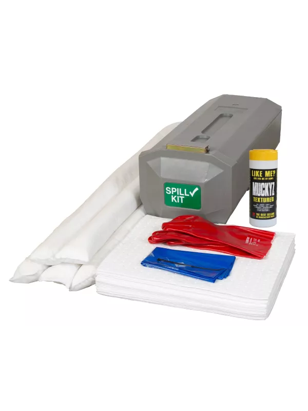 Fentex 42 Litre Oil and Fuel Spill Kit - Vehicle Trailer/Chassis Mounted