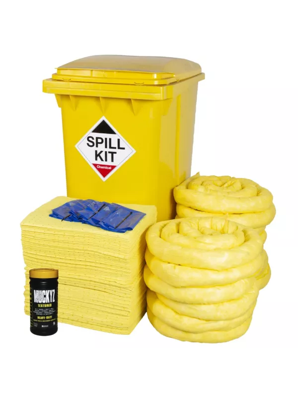 Fentex Chemical Spill Kit in Wheelie Bin 360Litres