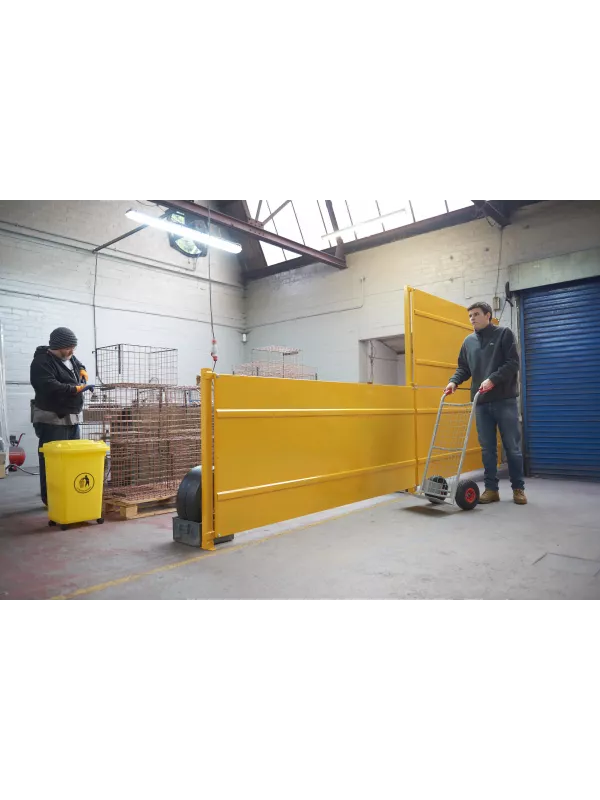 Premier Safety Yellow Steel Partition System