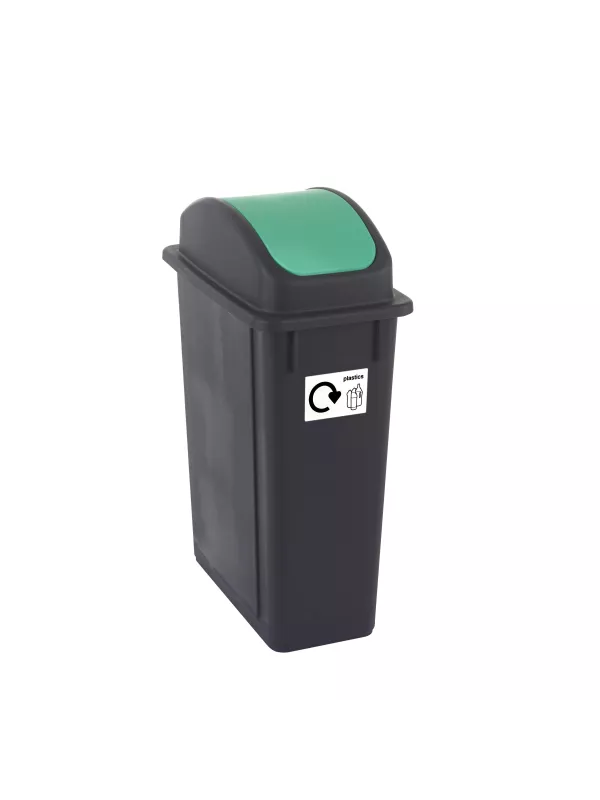 GPC Set Of 3 Plastic Recycling Bins