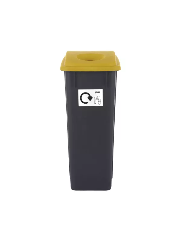 GPC Set Of 3 Plastic Recycling Bins